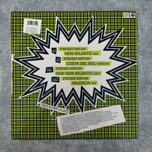 2 Cowboys Everybody Gonfi Gon 12'' Vinyl Maxi Single used, electronic