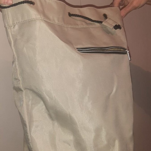 Large travel sack like new, beige