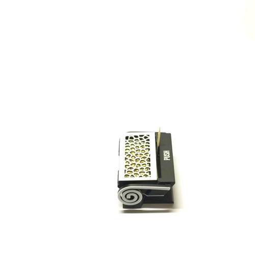 Minimal black and white toothpick dispenser new