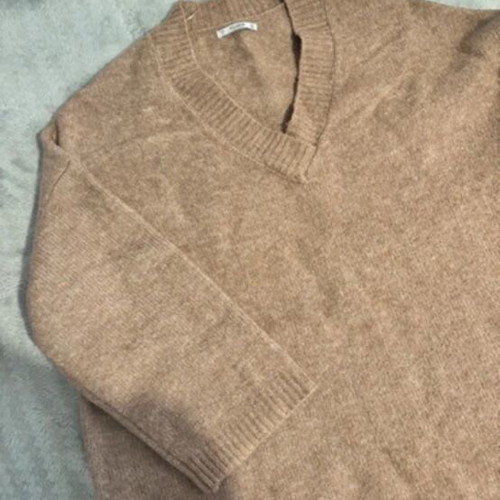 Pull & Bear pullover like new, beige brown, size S