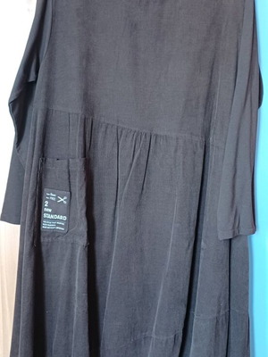 Dress 100% cotton thin corduroy new, brown