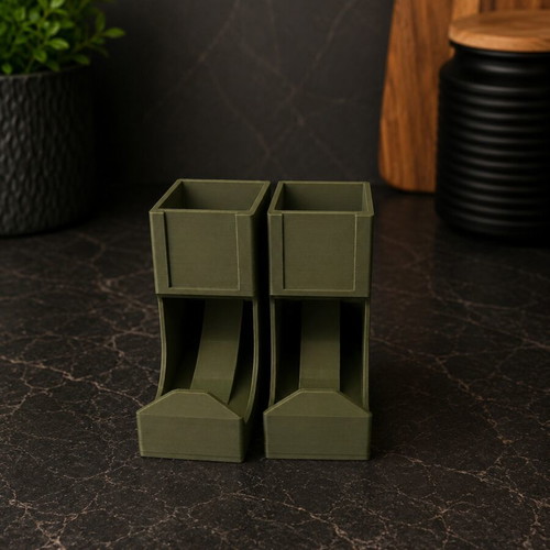 Coffee Capsule Holders set of 2 3D printed for Nespresso and Starbucks
