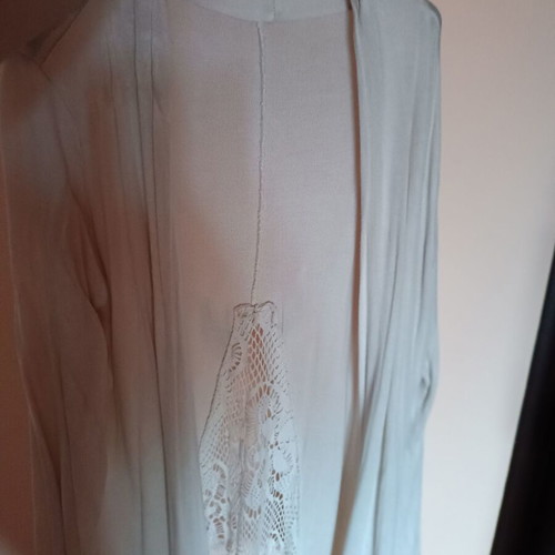 Beige cardigan one size lightly used