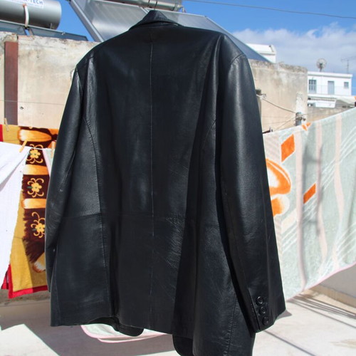 Angelo Litrico leather jacket used, size L