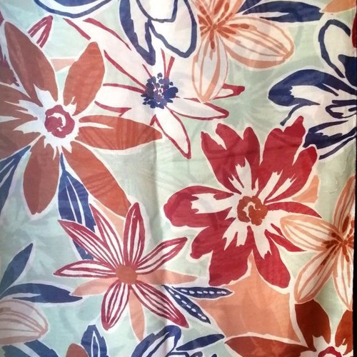 Scarf large used like new, 90x190cm, multicolor