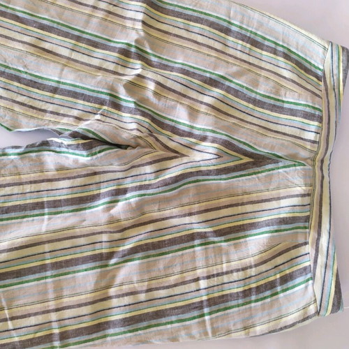 Mexx summer pants with stripes, like new, size L