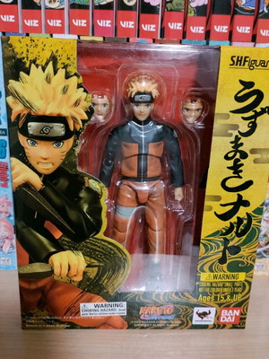 S.H. Figuarts Naruto Shippuden Naruto 1η Έκδοση σαν καινούργιο