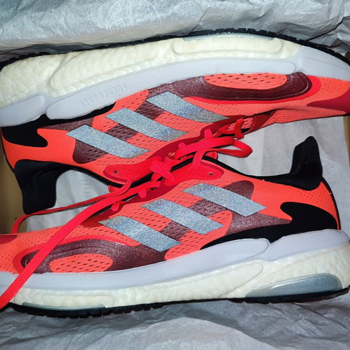 Adidas Solar Boost 3M running shoes size 11 like new, red