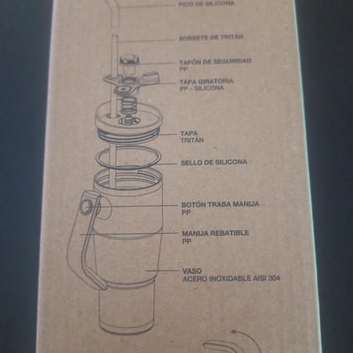 Peabody thermos 950ml new, unused, original packaging