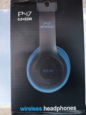 Bluetooth Foldable Headphones with FM, new