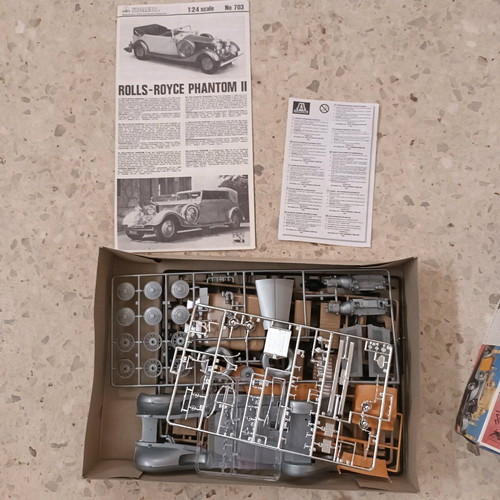 Rolls Royce Torpedo Cabriolet Phantom No703 Italeri new