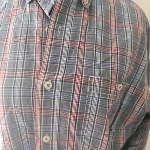 Nautica men's shirt classic fit medium like new, multicolor