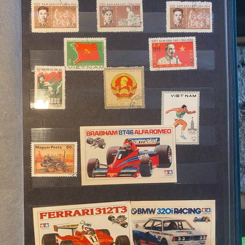 Collection of old postage stamps used in very good condition