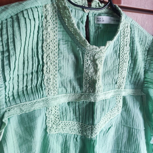 Sfera blouse turquoise size S like new