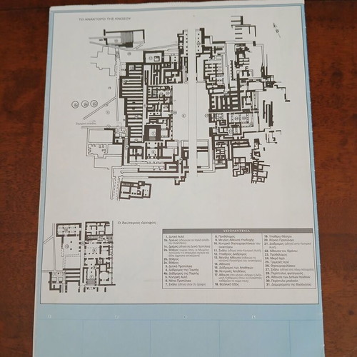 Map Crete Road editions scale 1:290000 like new
