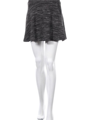 Forever 21 μίνι skater φούστα size M μεταχειρισμένη, γκρι μελανζέ