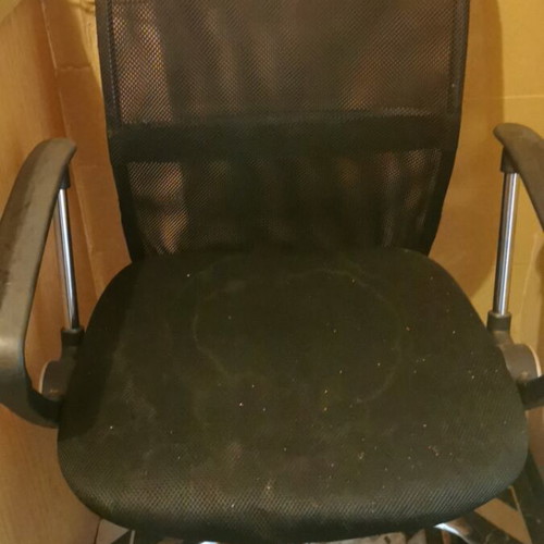 Office chairs like new, pack of 4, black