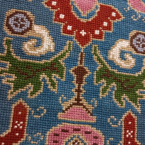 Embroidered table runner 0.87×0.34 m
