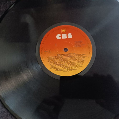 Disco Dynamite 84 Italo Disco vinyl like new, electronic genre