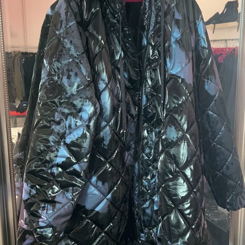 Shiny jacket new, black, size S