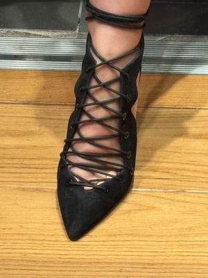Kendall &Kylie suede pumps like new, black, size 40
