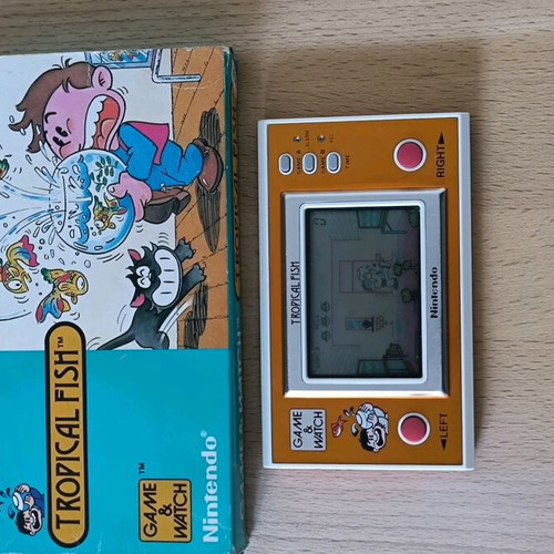 Nintendo Game & Watch Tropical Fish TF-104 like new