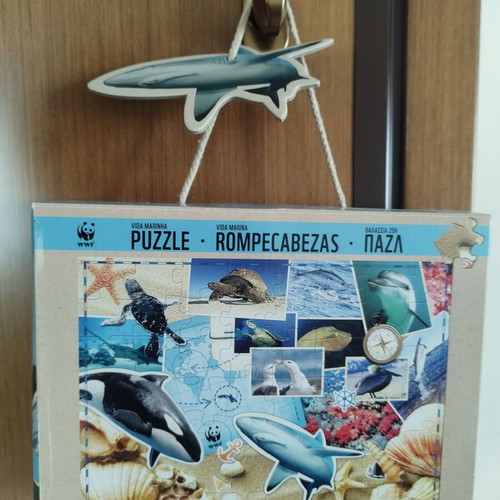 WWF educational puzzle for children like new, 48 pieces