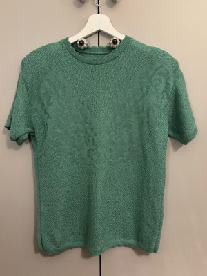 Vintage thin blouse green like new