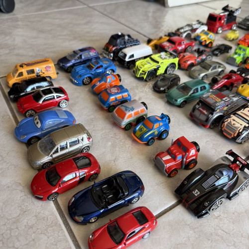 Hot Wheels toy cars, pack of 56