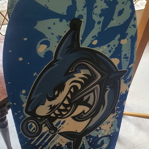 Surfboard like new, height 90 cm, width 45 cm