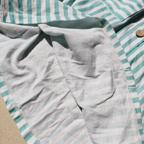 Cotton striped dress size S like new, summer must have