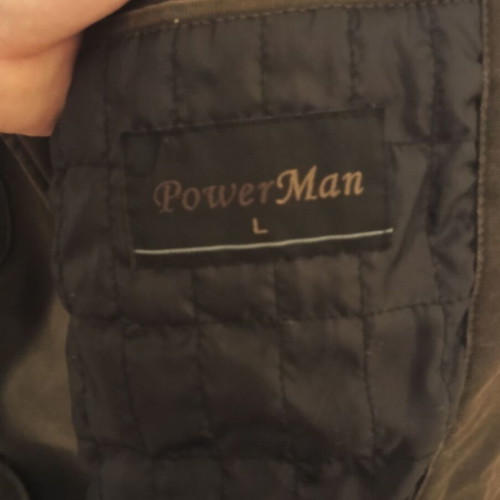 Men's jacket size L like new, brown