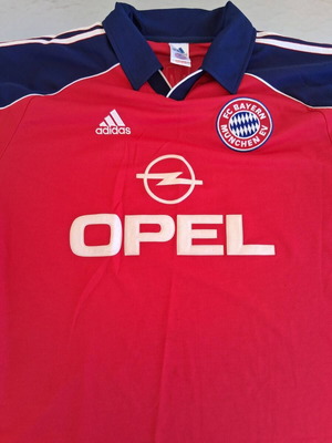 Bayern Munich Adidas φανέλα έδρας 2001-02 XXL καινούργια, γνήσια