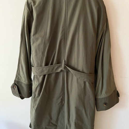 Mango trench coat new, green, comfortable fit, size XS