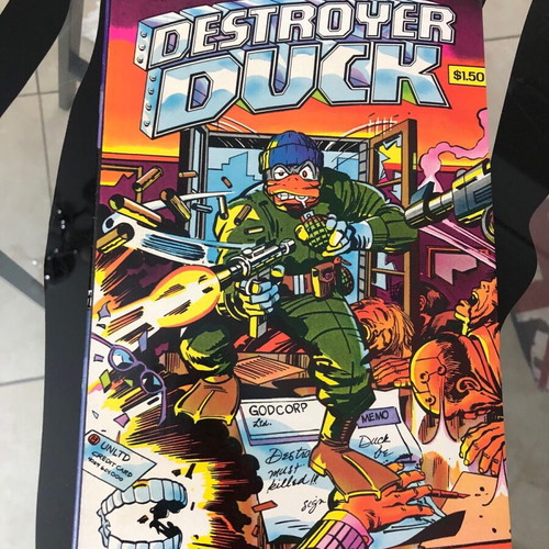 Destroyer Duck 1 like new, Eclipse Comics 1982