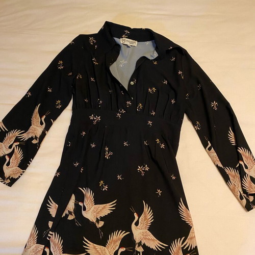 Moutaki dress like new, multicolored, size M