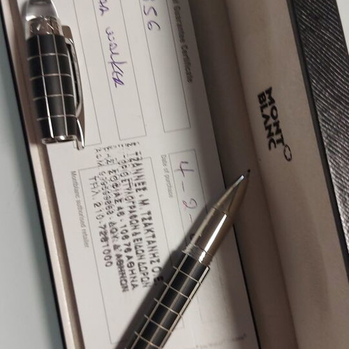 Mont Blanc Star Walker Platinum Series 2006 pen new with box