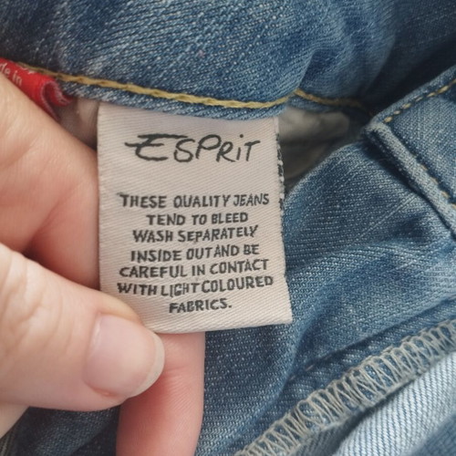 Esprit Vintage Blue Mid Rise Boot Cut Jeans Medium Like New