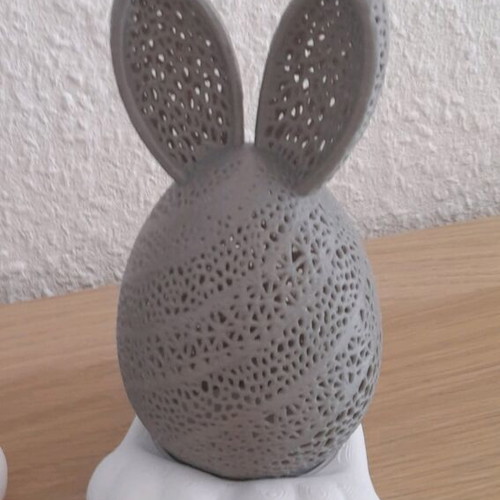 Easter Bunny Egg Lamp like new