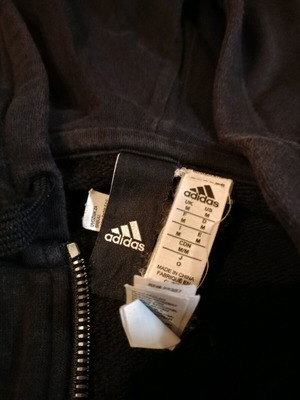 Adidas jacket used, size L, black