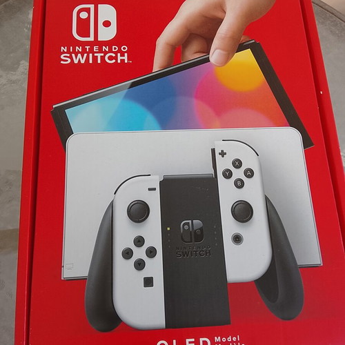 Nintendo Switch OLED model box, like new