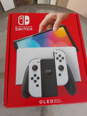 Nintendo Switch OLED model box, like new