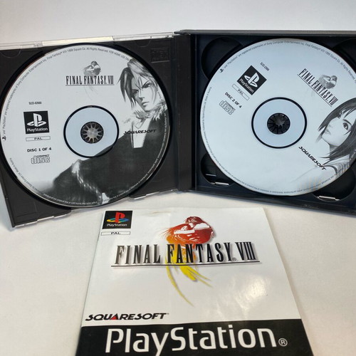 Final Fantasy VIII 8 PlayStation 1 PS1 used, complete, English