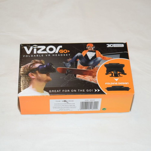 Vizor Go Foldable VR Headset for Smartphone, new
