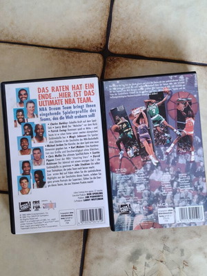 Retro NBA 90s VHS πακέτο Dream Team '92 και NBA Jam Session '93 σαν καινούργιο