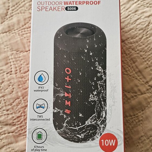 Mobex Outdoor Waterproof Bluetooth Speaker new