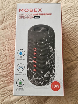 Mobex Outdoor Waterproof Bluetooth Speaker new