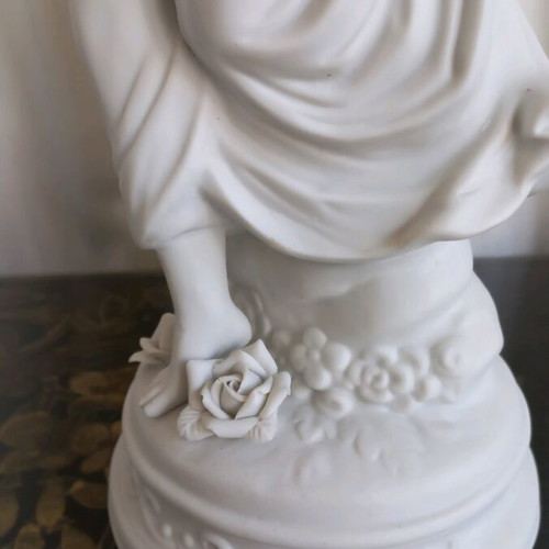 Bisque pair large 34 cm like new