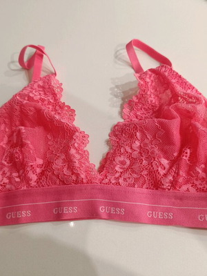 Στηθόδεσμος Guess ροζ σαν καινούργιο, μέγεθος medium