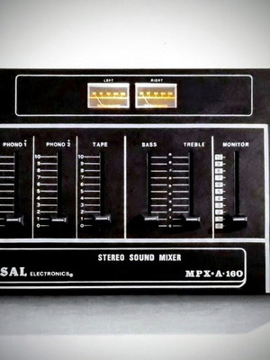 Αναλογικός μίκτης Marsal MPX-A-160 σαν καινούργιος vintage stereo mixer